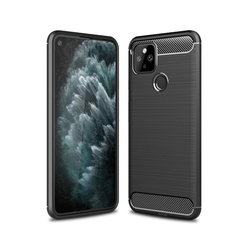 Brushed TPU Deksel Google Pixel 5 Black