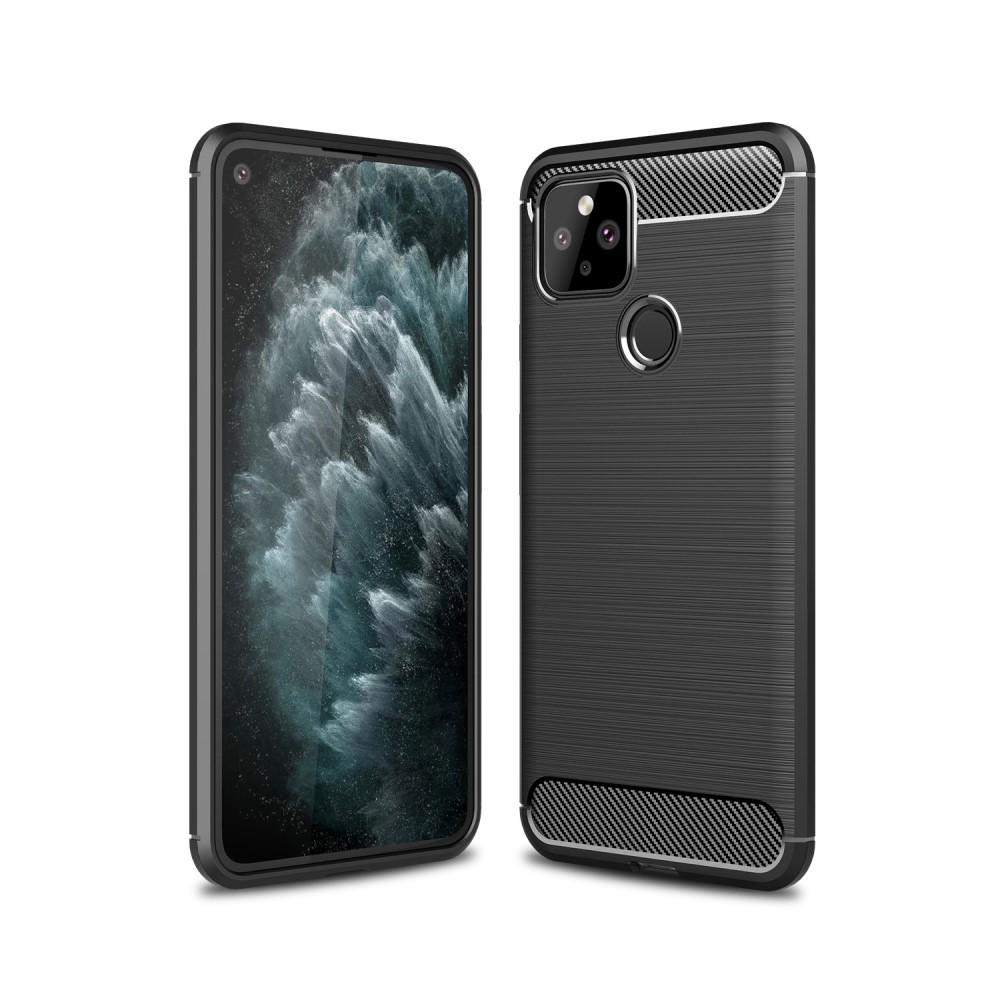 Brushed TPU Deksel Google Pixel 5 Black