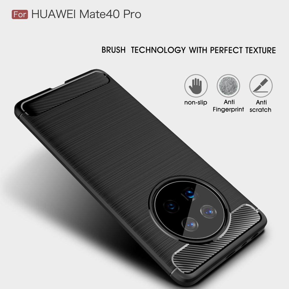 Brushed TPU Deksel Huawei Mate 40 Pro Black