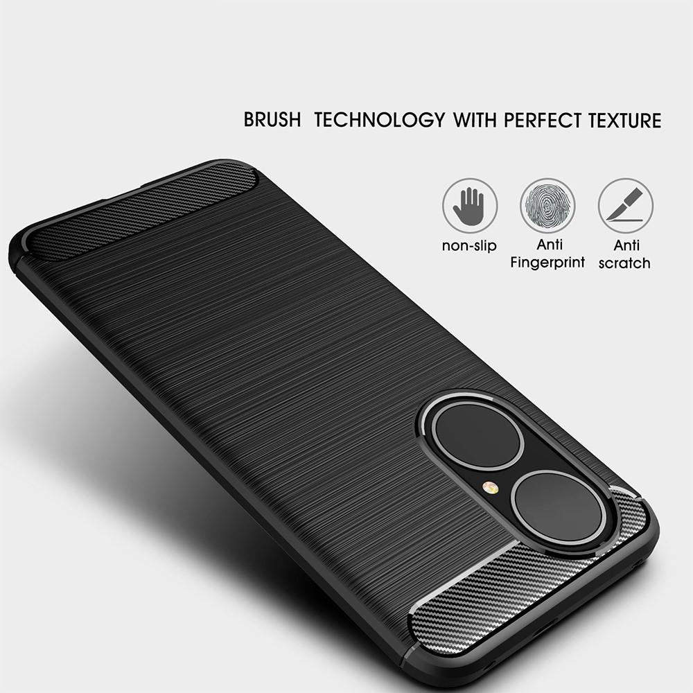 Huawei P50 Deksel TPU Brushed Svart