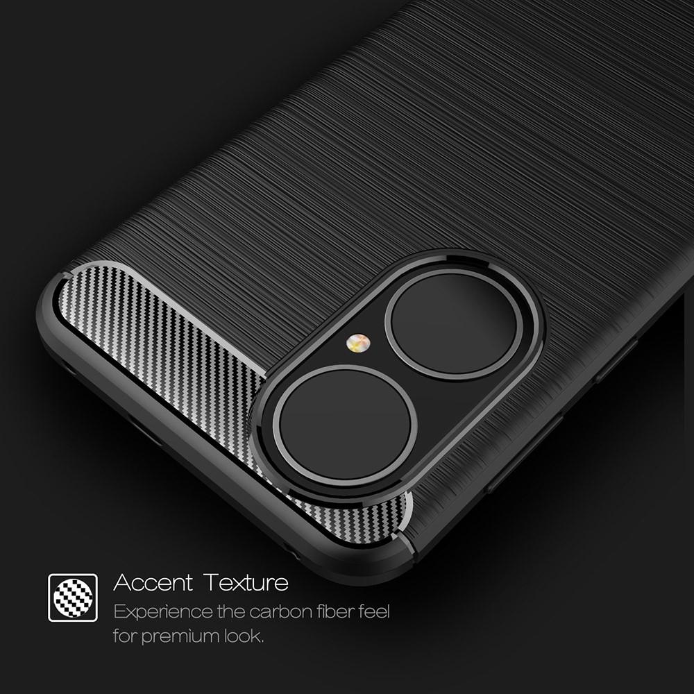 Huawei P50 Deksel TPU Brushed Svart
