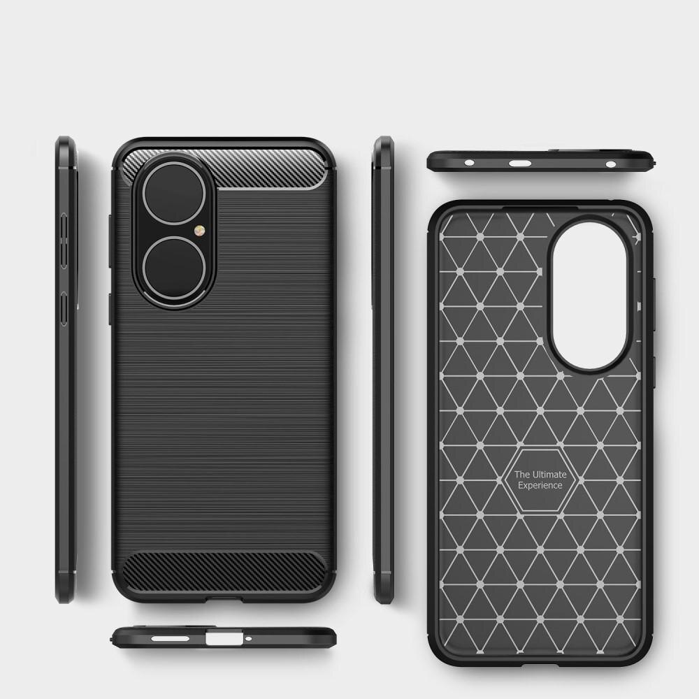 Huawei P50 Deksel TPU Brushed Svart