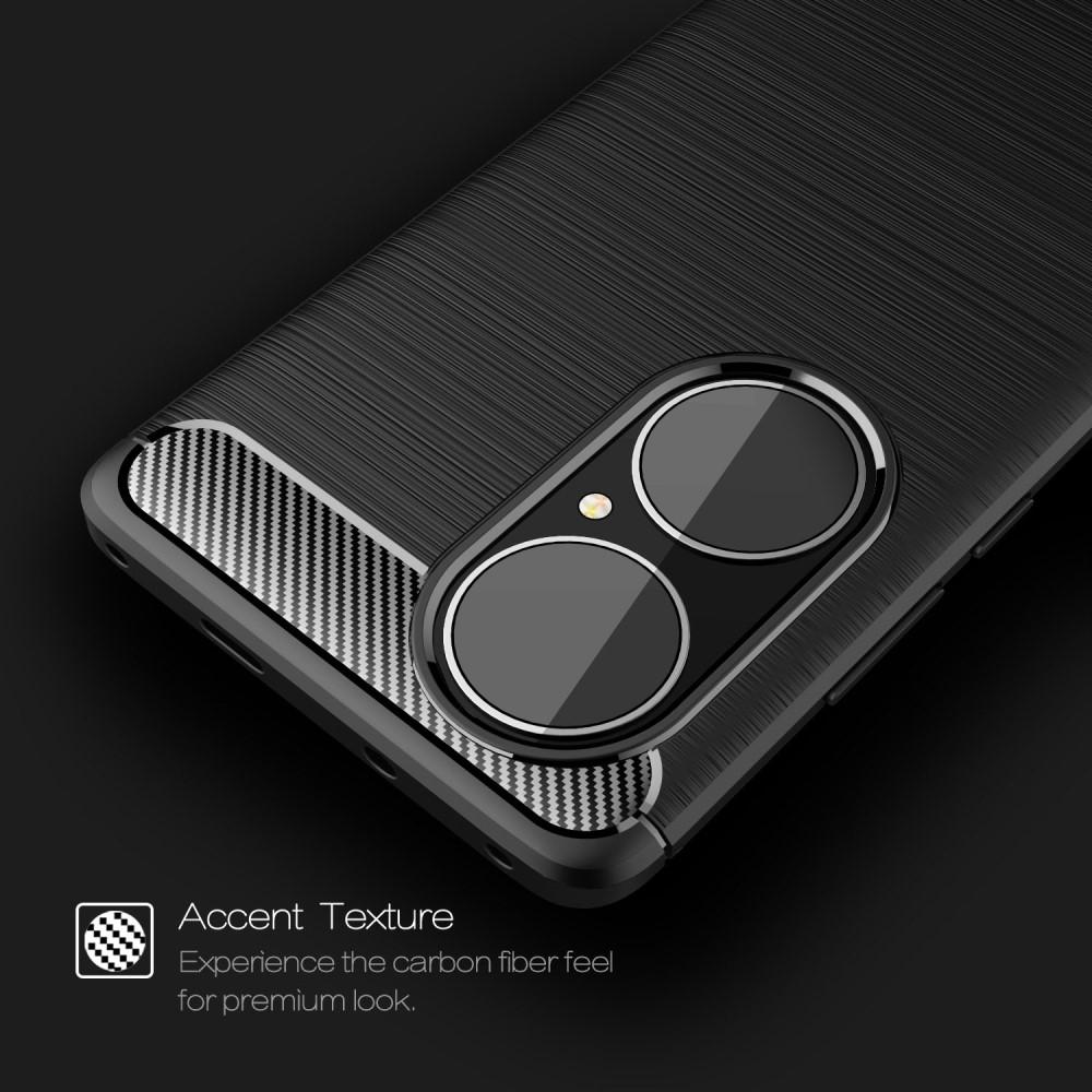 Brushed TPU Deksel Huawei P50 Pro Black