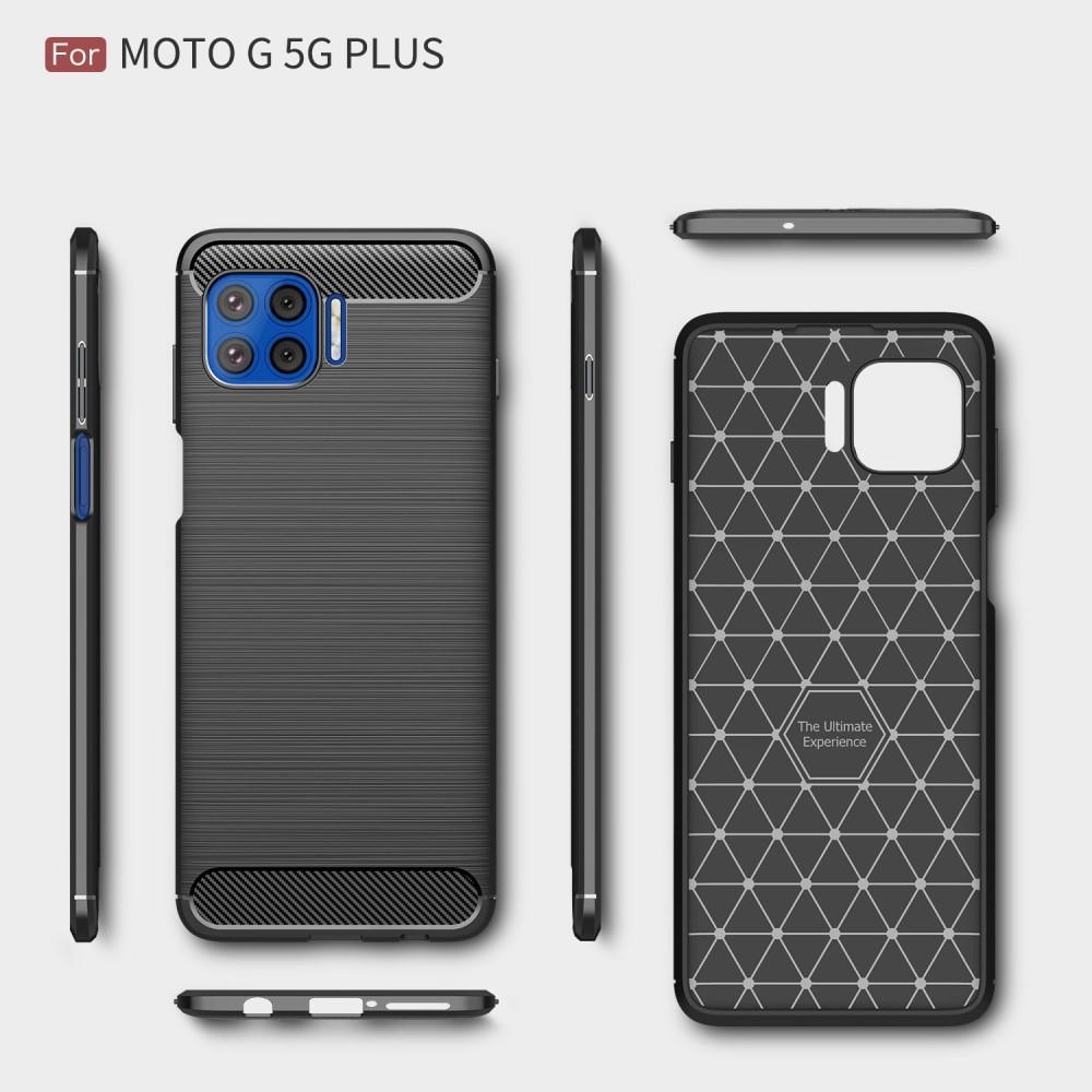 Brushed TPU Deksel Motorola Moto G Plus 5G Black