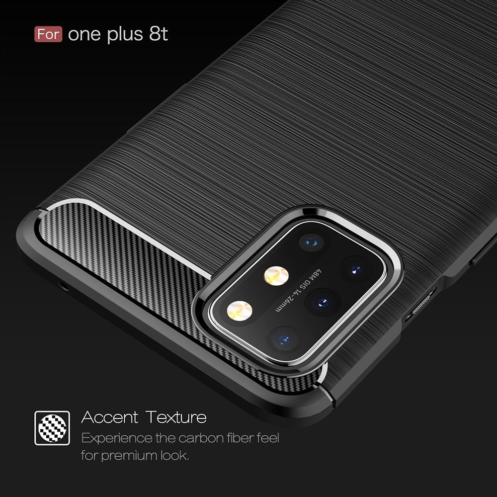  OnePlus 8T Deksel TPU Brushed Svart