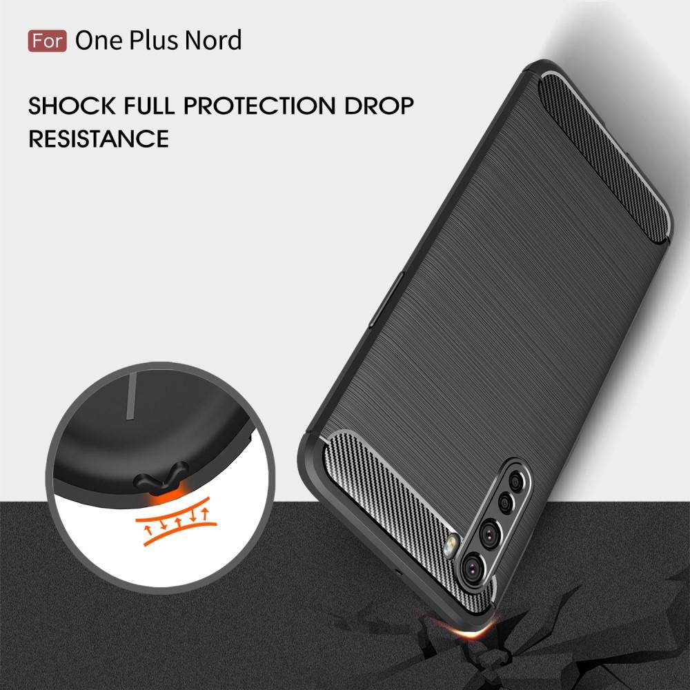  OnePlus Nord Deksel TPU Brushed Svart