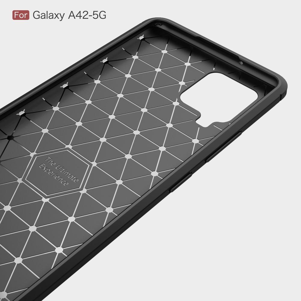 Brushed TPU Deksel Samsung Galaxy A42 5G Black