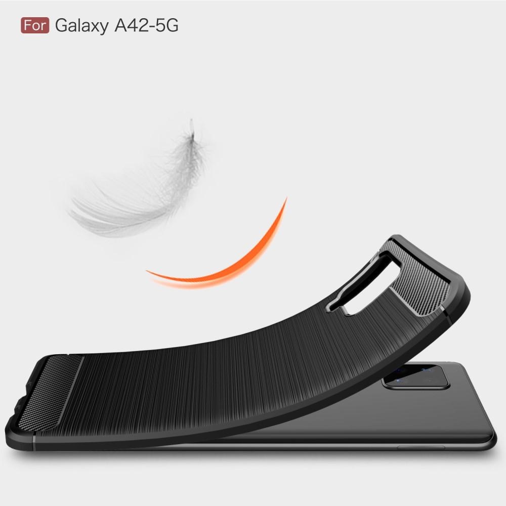 Brushed TPU Deksel Samsung Galaxy A42 5G Black