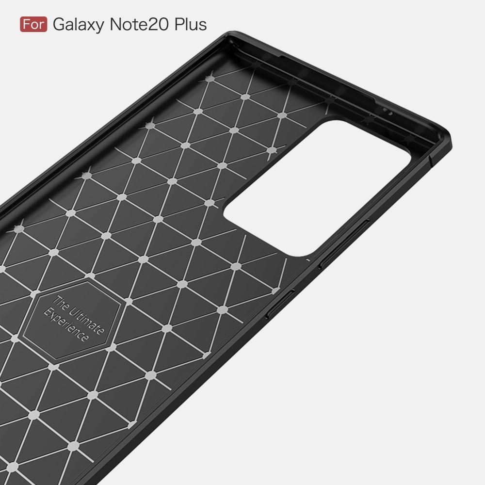 Samsung Galaxy Note 20 Ultra Deksel TPU Brushed Svart