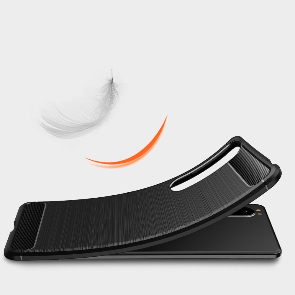 Sony Xperia 1 III Deksel TPU Brushed Svart