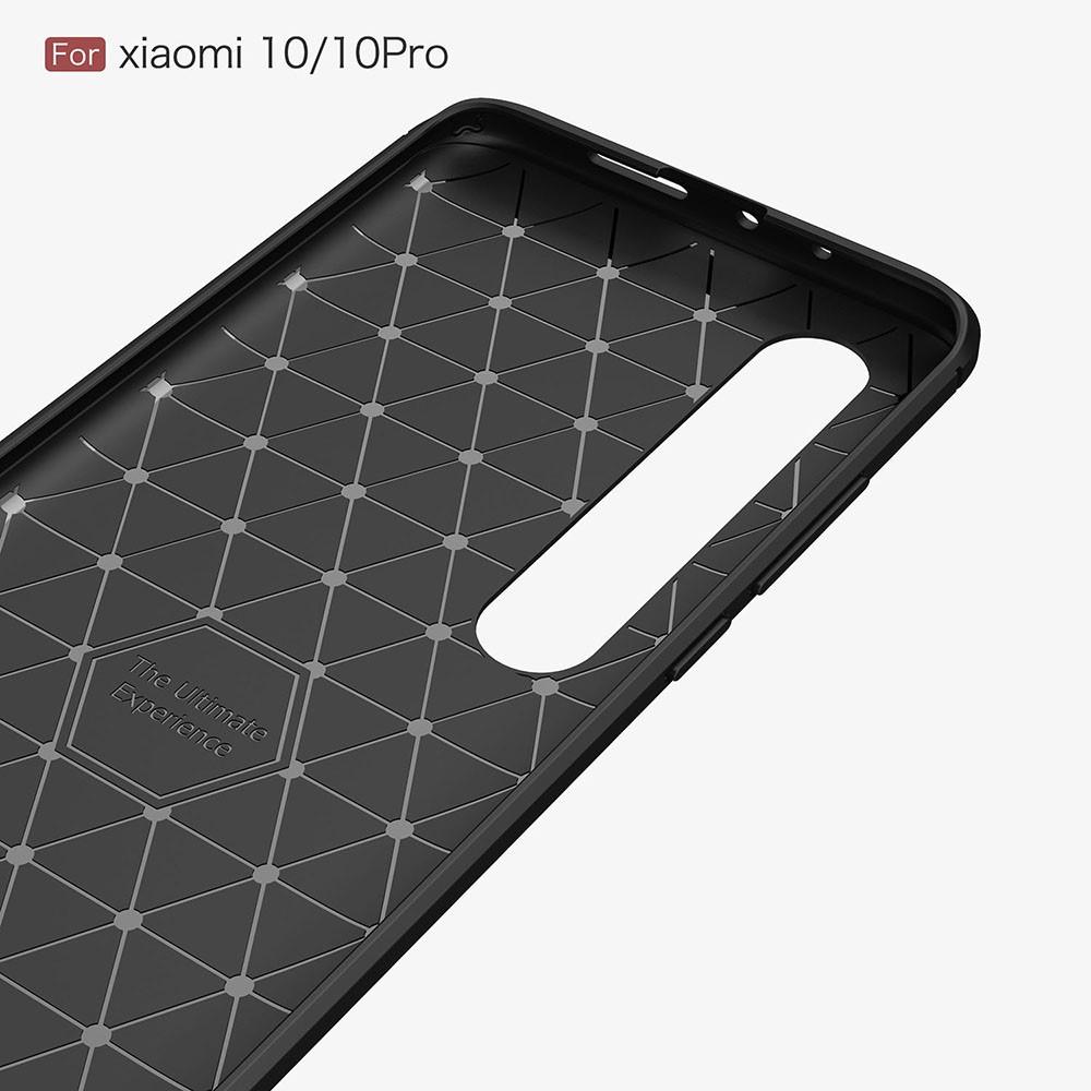 Brushed TPU Deksel Xiaomi Mi10/10 Pro Black