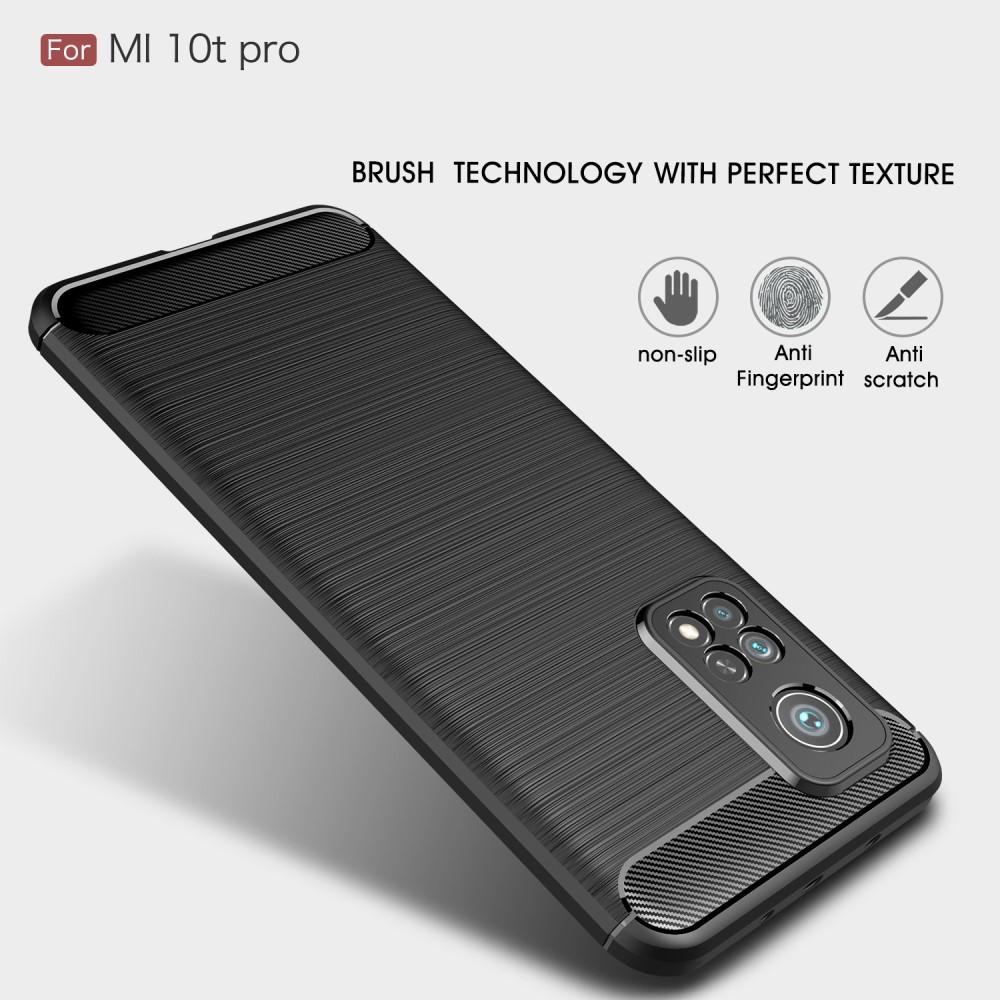 Brushed TPU Deksel Xiaomi Mi 10T Pro 5G Black