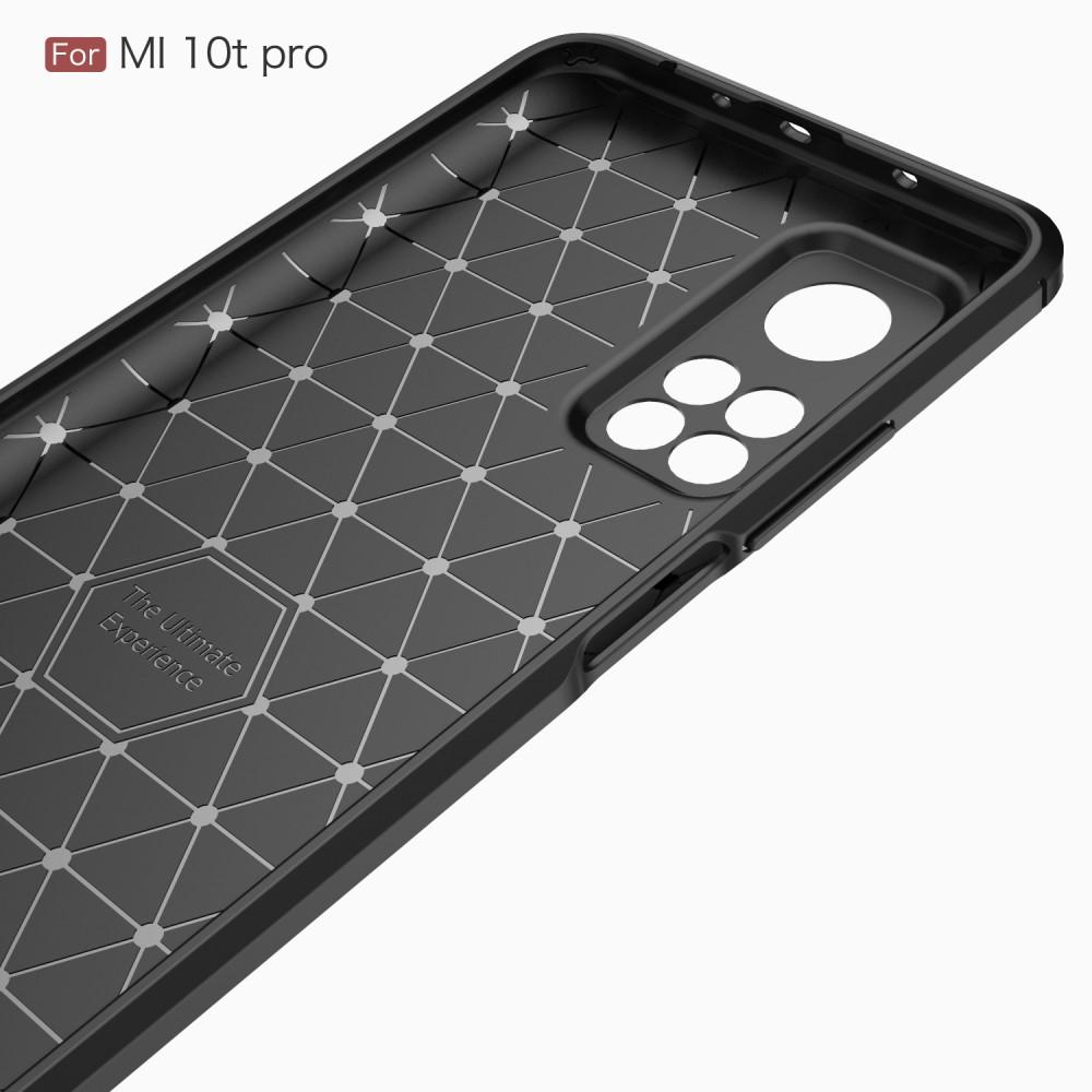 Xiaomi Mi 10T/10T Pro Deksel TPU Brushed Svart