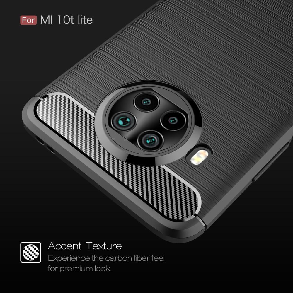 Brushed TPU Deksel  Xiaomi Mi 10T Lite 5G Black