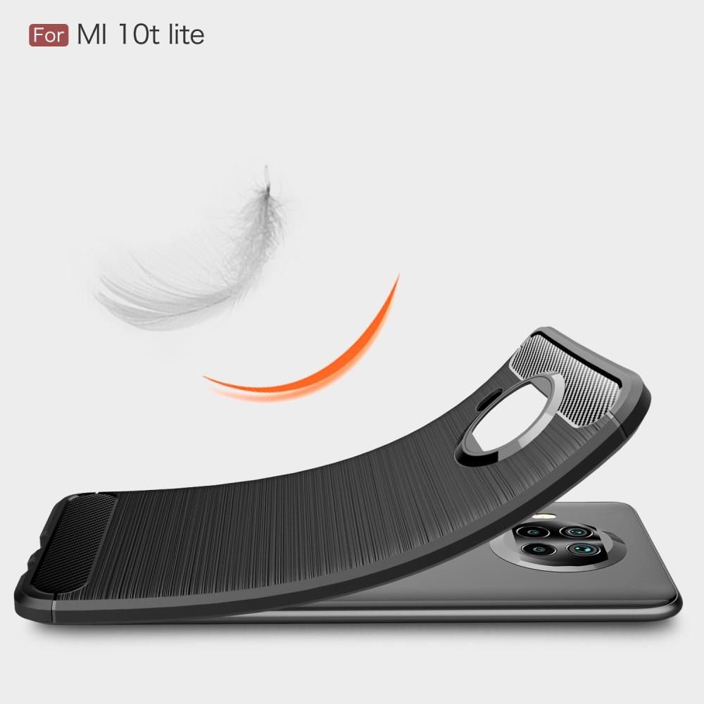 Brushed TPU Deksel  Xiaomi Mi 10T Lite 5G Black