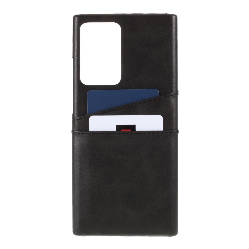 Card Slots Case Samsung Galaxy Note 20 Ultra svart