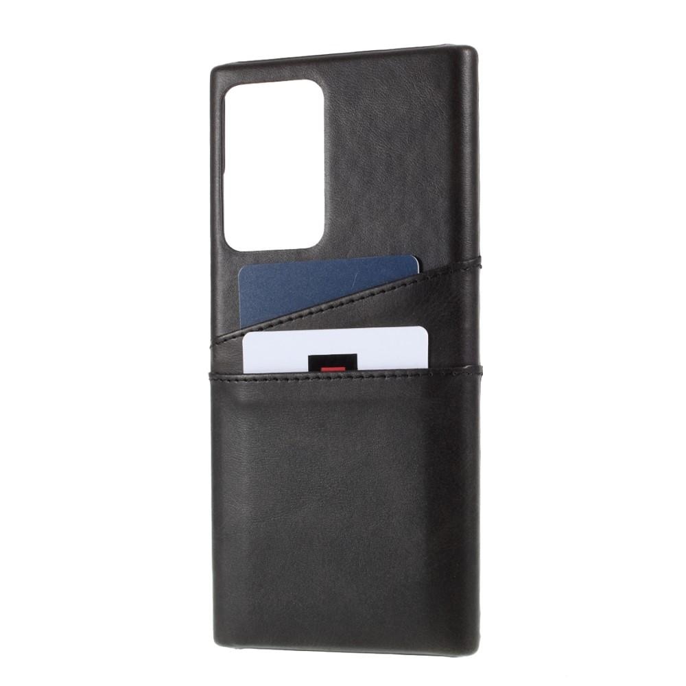 Card Slots Case Samsung Galaxy Note 20 Ultra svart