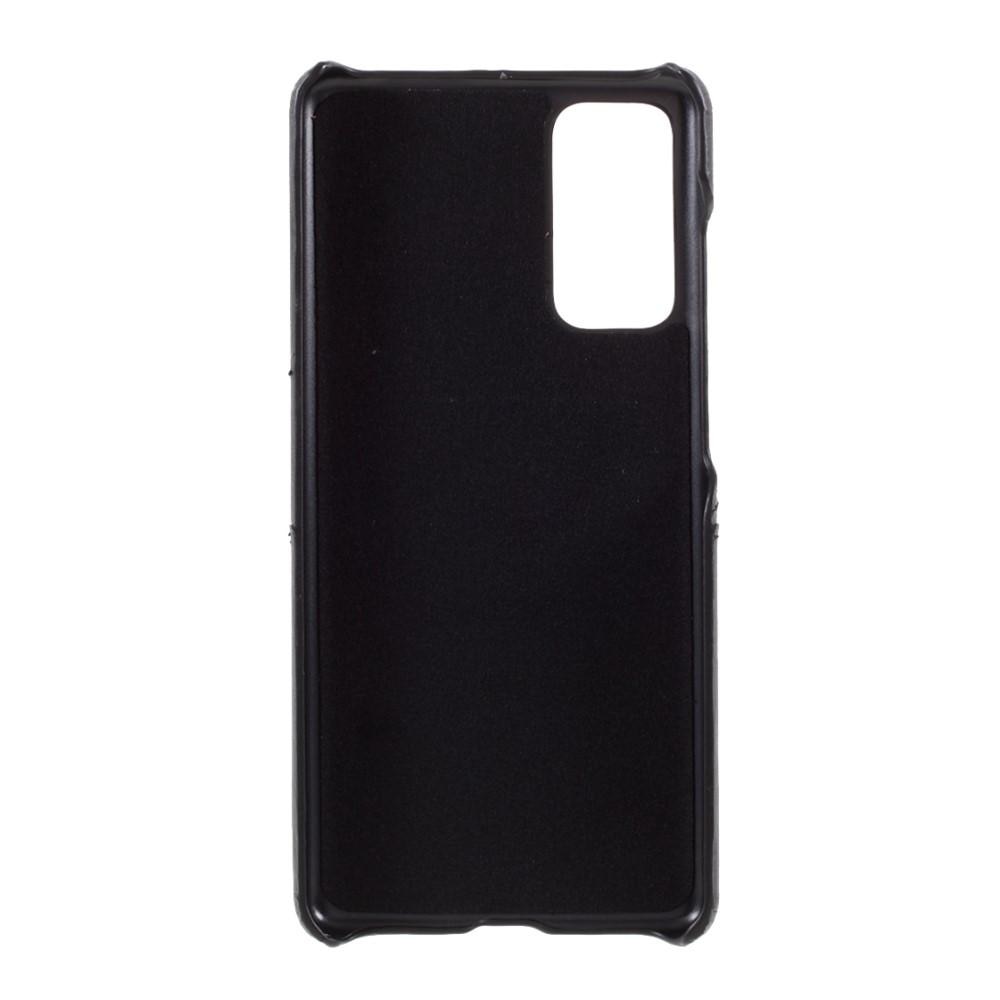 Card Slots Case Samsung Galaxy S20 FE svart