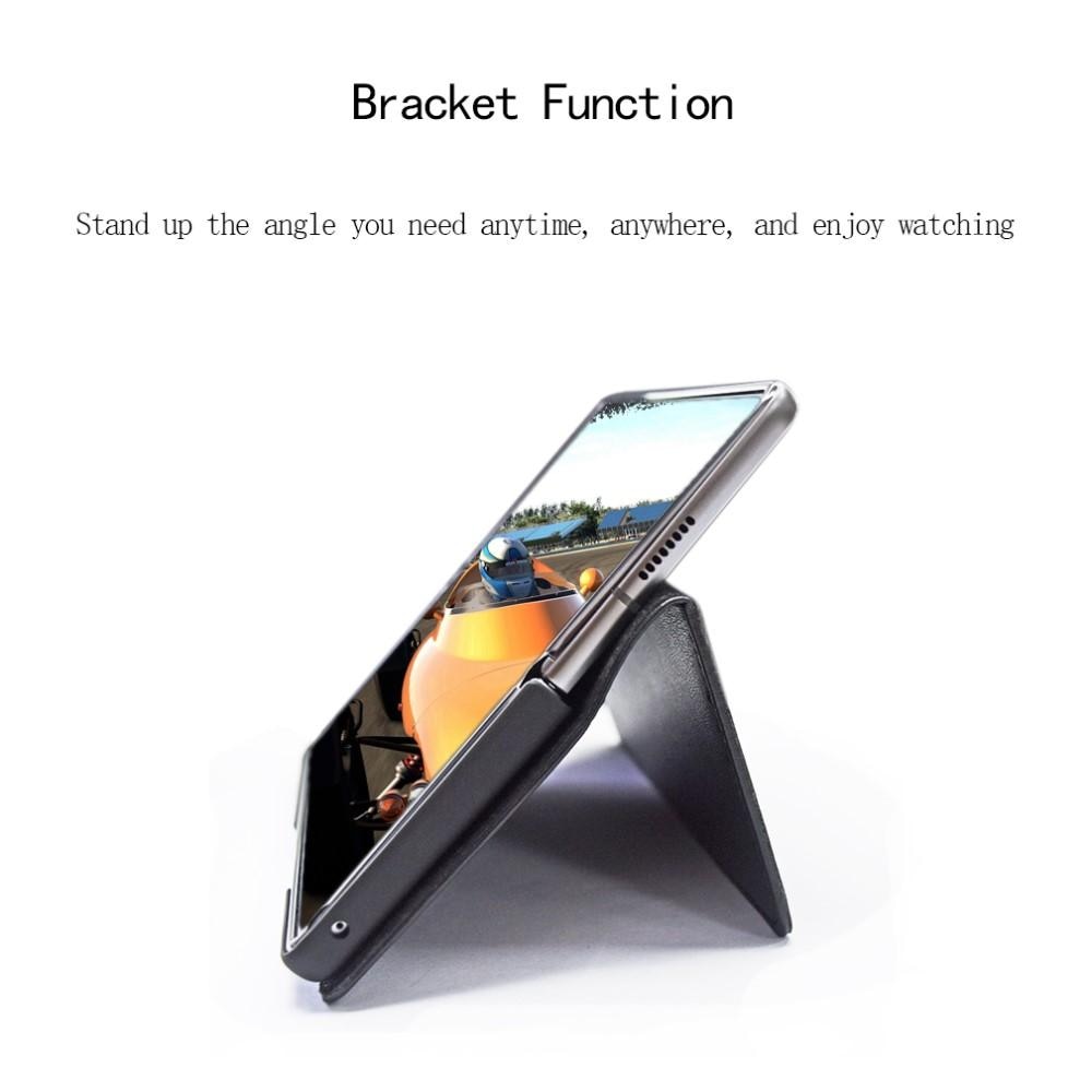 Ekte Lærveske Samsung Galaxy Z Fold2 5G svart