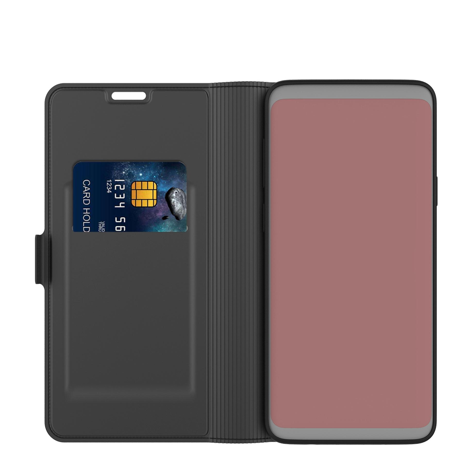 Slim Card Wallet Galaxy S21 Ultra svart