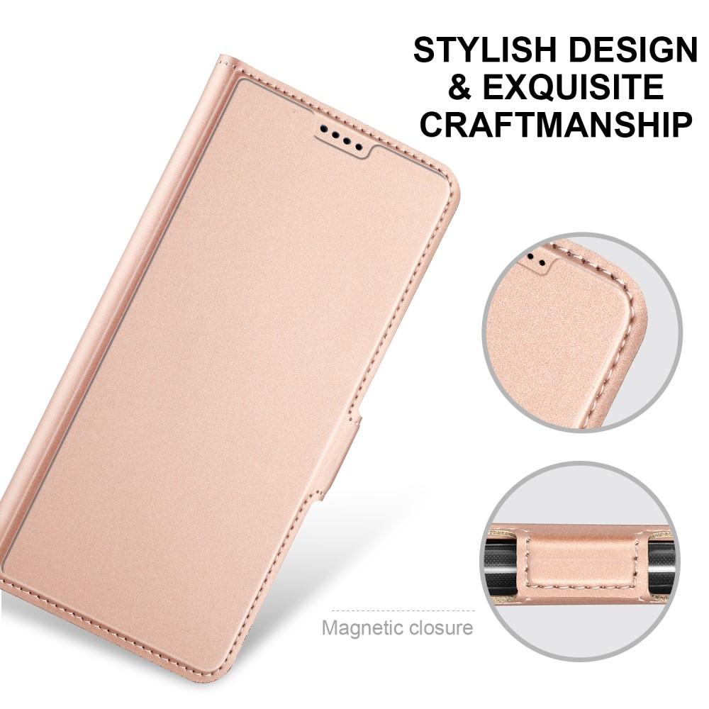 Slim Card Wallet iPhone 12/12 Pro rosegull