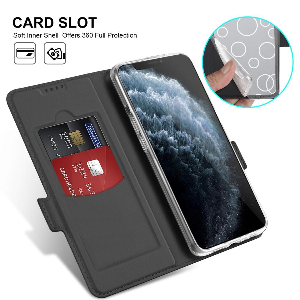 Slim Card Wallet iPhone 12/12 Pro svart