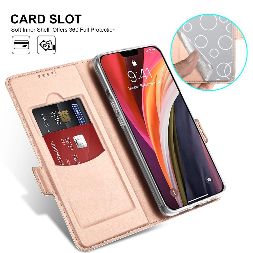 Slim Card Wallet iPhone 12 Pro Max rosegull