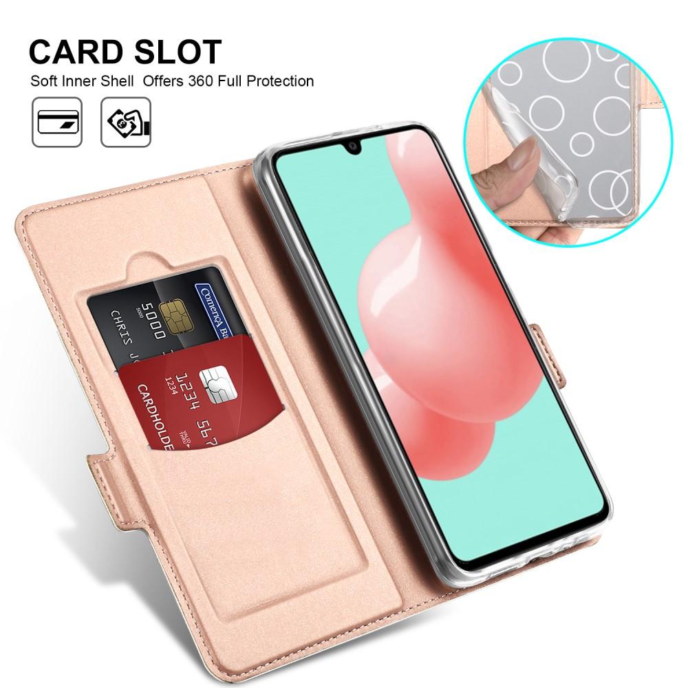 Slim Card Wallet Samsung Galaxy A41 rosegull