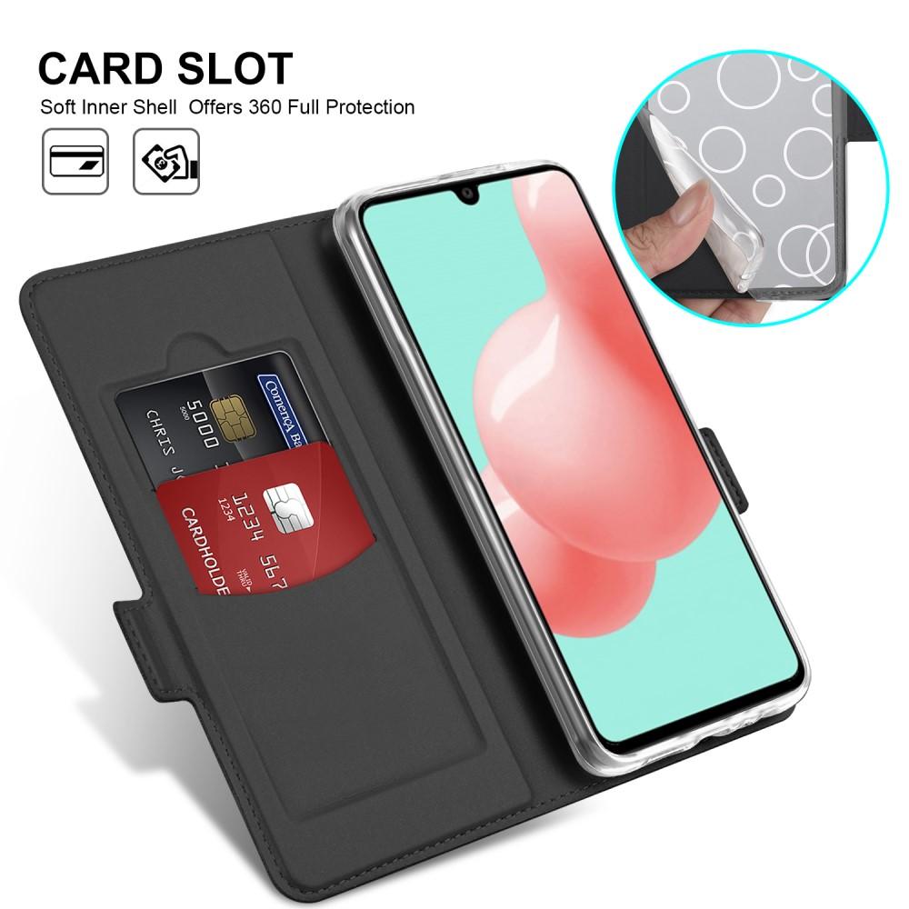 Slim Card Wallet Samsung Galaxy A41 svart