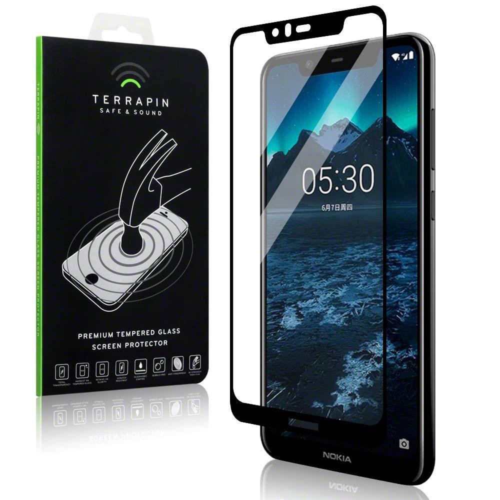 Tempered Glass Skjermbeskytter Nokia 5.1 Plus svart