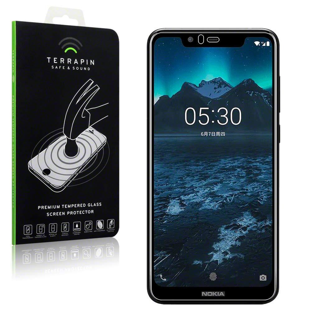 Tempered Glass Skjermbeskytter Nokia 5.1 Plus svart