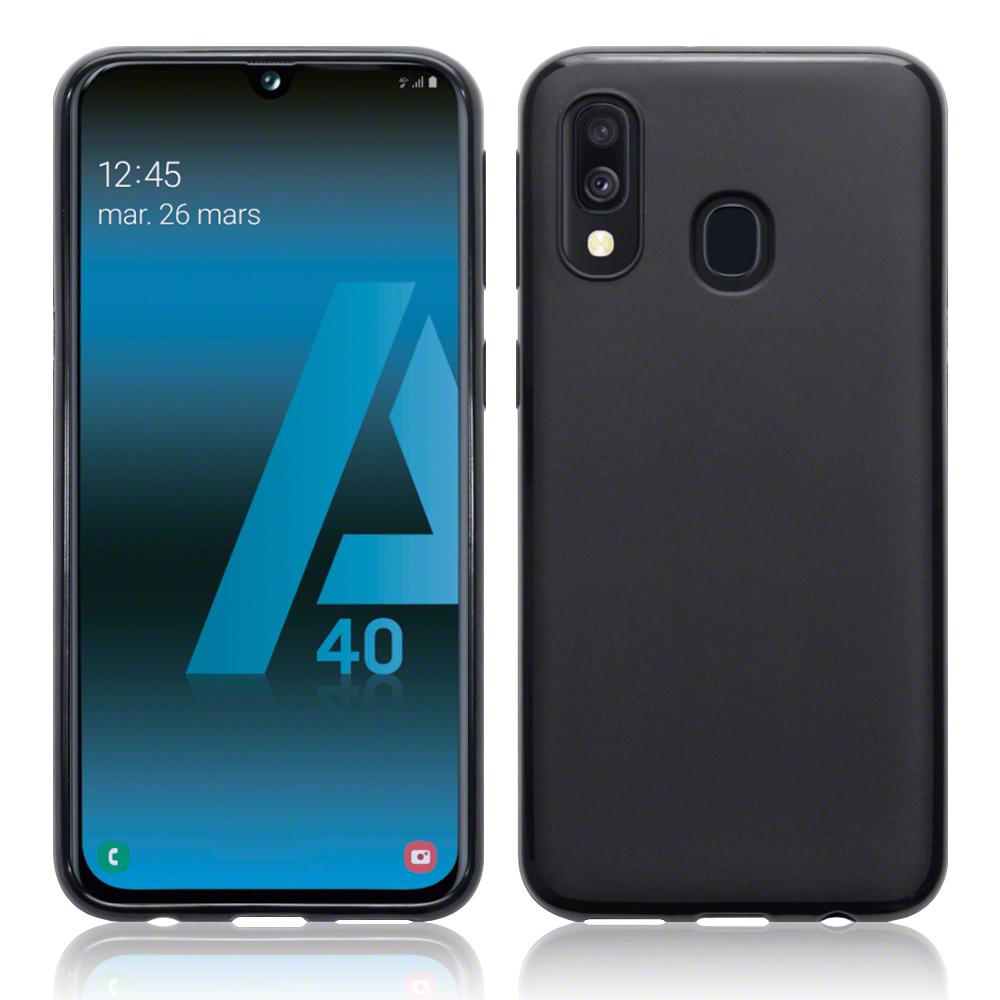 TPU Deksel Samsung Galaxy A40 svart