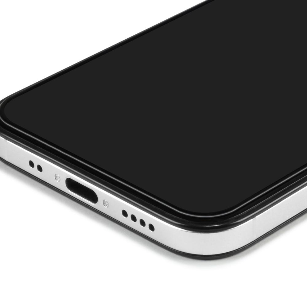 Tempered Glass Skjermbeskytter iPhone 12 Mini svart