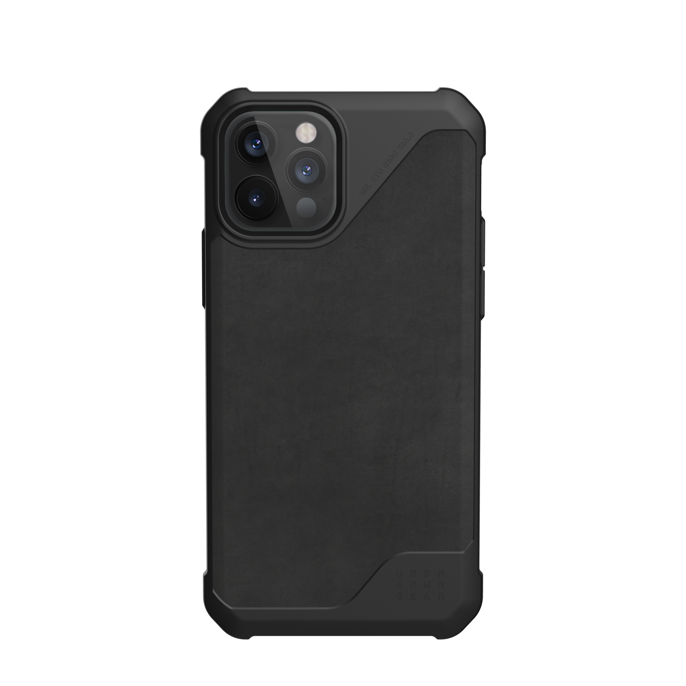 Metropolis LT Case iPhone 12/12 Pro Leather Black