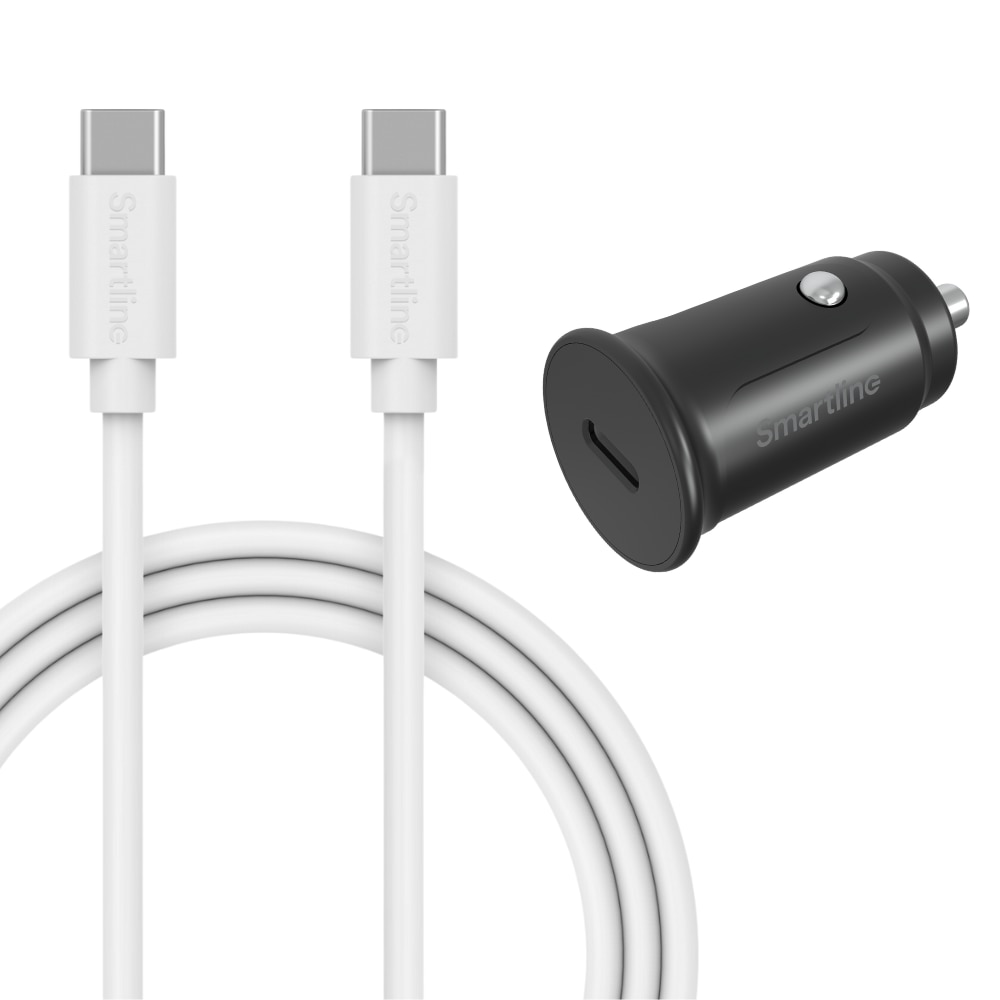 Fullstendig Billader for Xiaomi Redmi Note 13 - 1m ledning og lader USB-C - Smartline