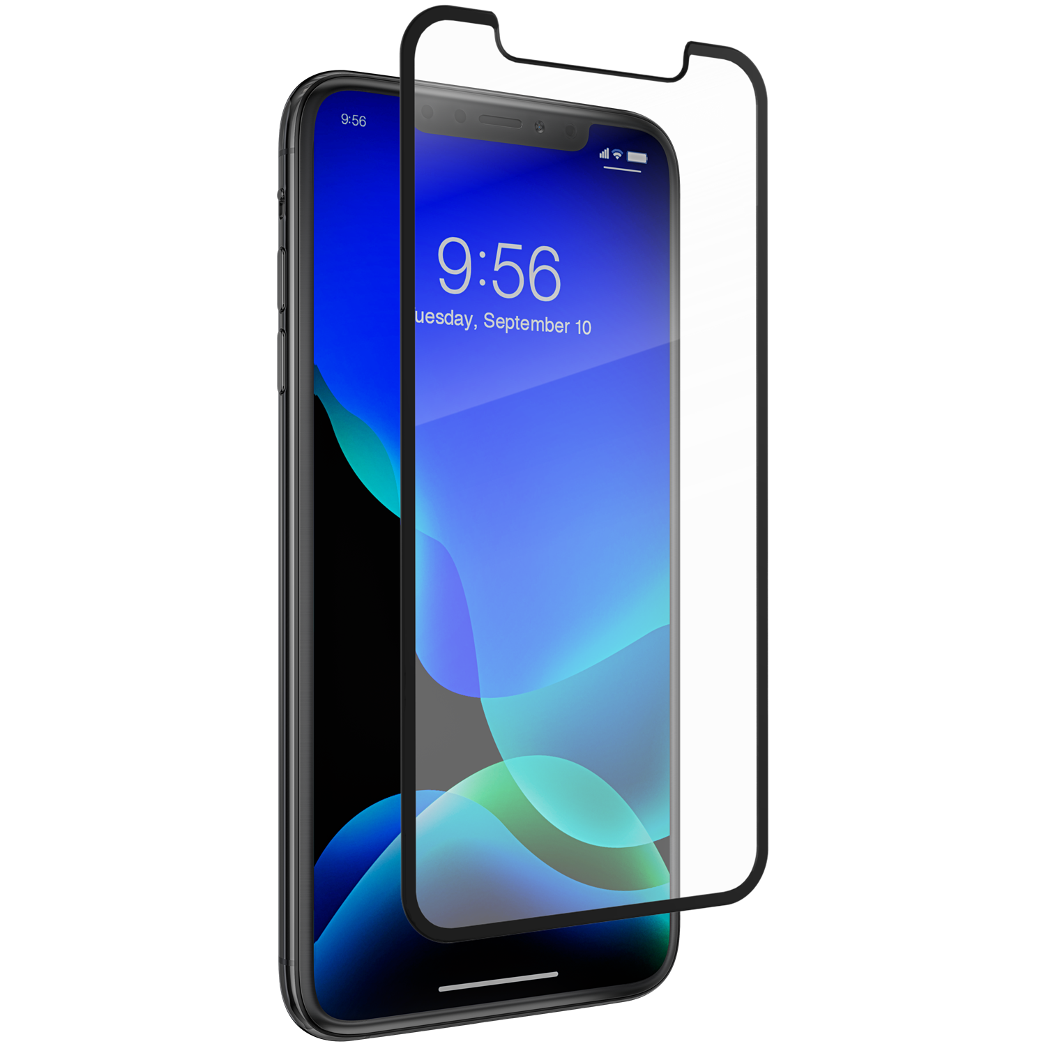 InvisibleShield Glass Elite Edge iPhone 11 Pro Max/XS Max Black