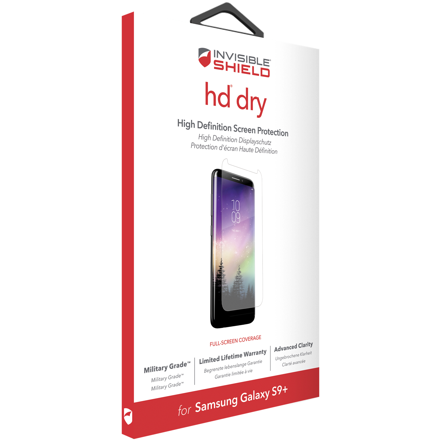 InvisibleShield HD Dry Screen Samsung Galaxy S9 Plus