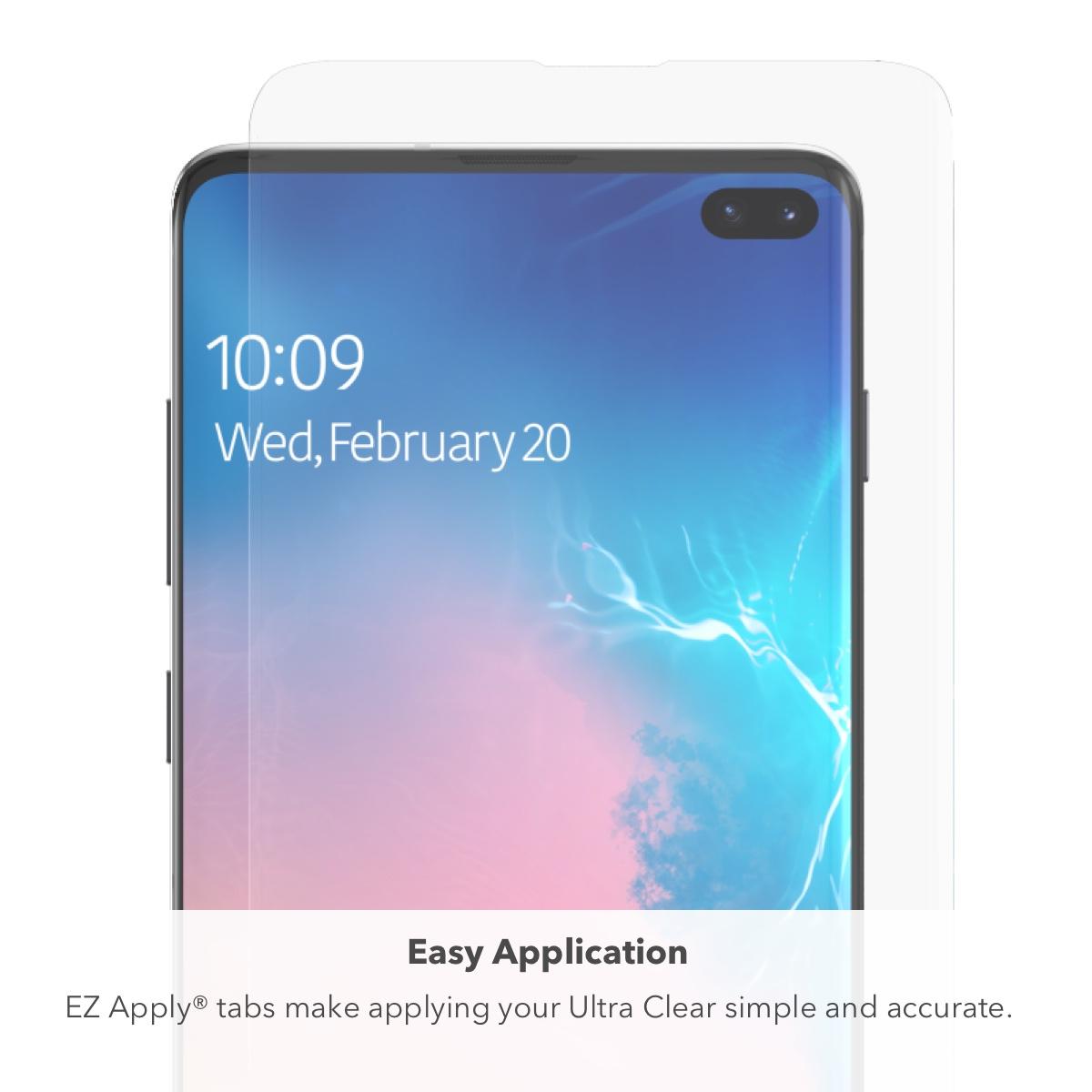 InvisibleShield Ultra Clear Screen Galaxy S10 Plus